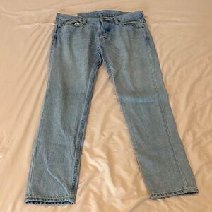 Hollister Men's Light Denim Straight Jeans
